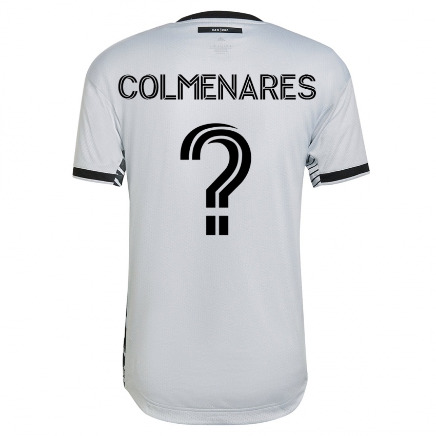 Niño Camiseta Mateo Colmenares #0 Blanco 2ª Equipación 2023/24 La Camisa México