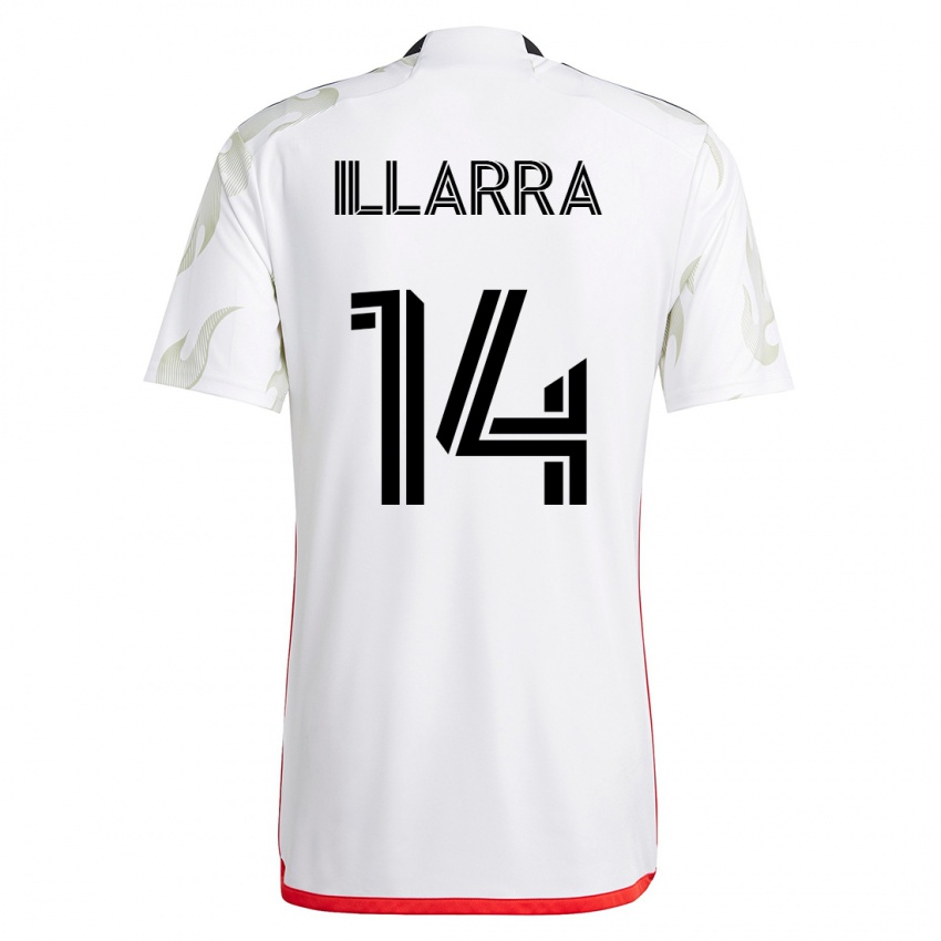 Niño Camiseta Asier Illarramendi #14 Blanco 2ª Equipación 2023/24 La Camisa México