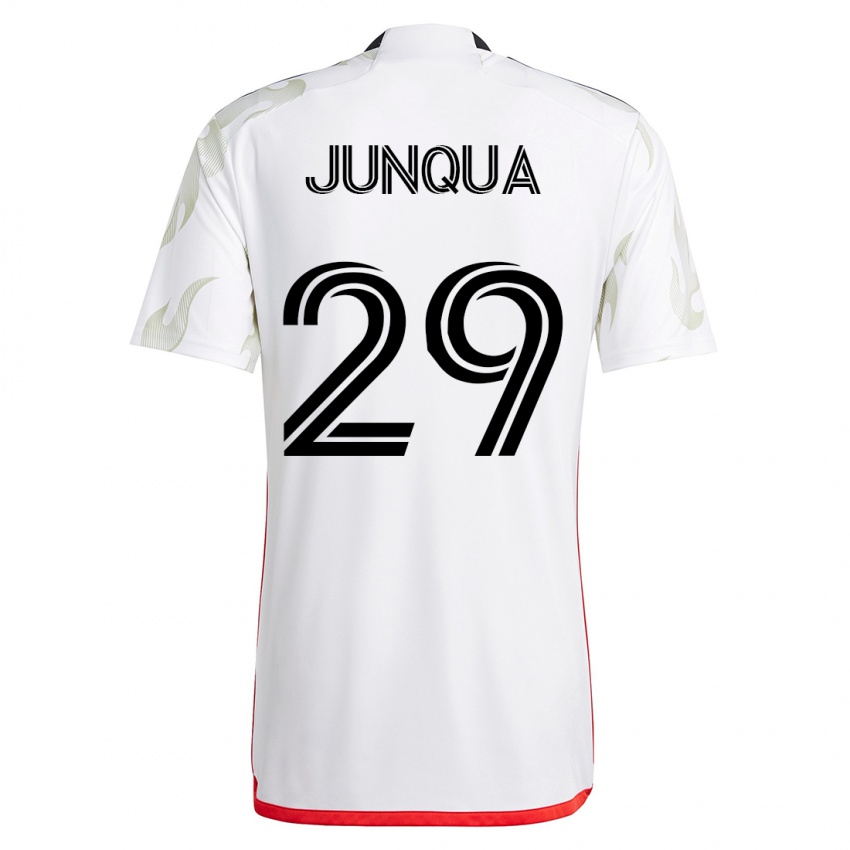 Niño Camiseta Sam Junqua #29 Blanco 2ª Equipación 2023/24 La Camisa México