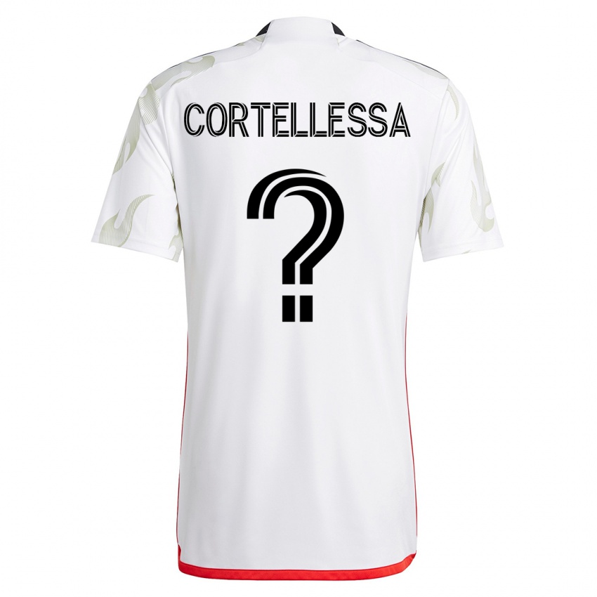 Niño Camiseta Michael Cortellessa #0 Blanco 2ª Equipación 2023/24 La Camisa México