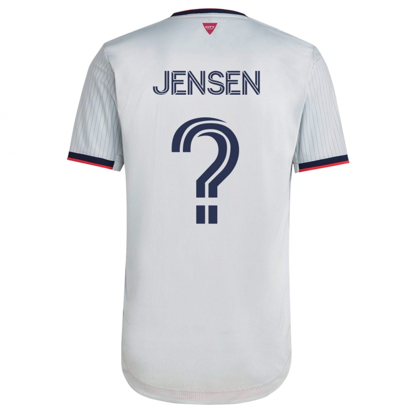 Niño Camiseta Isak Jensen #0 Blanco 2ª Equipación 2023/24 La Camisa México