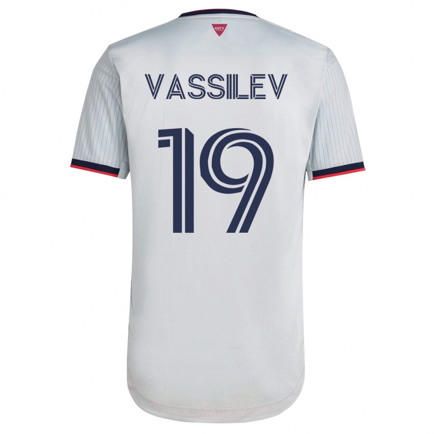 Niño Camiseta Indiana Vassilev #19 Blanco 2ª Equipación 2023/24 La Camisa México