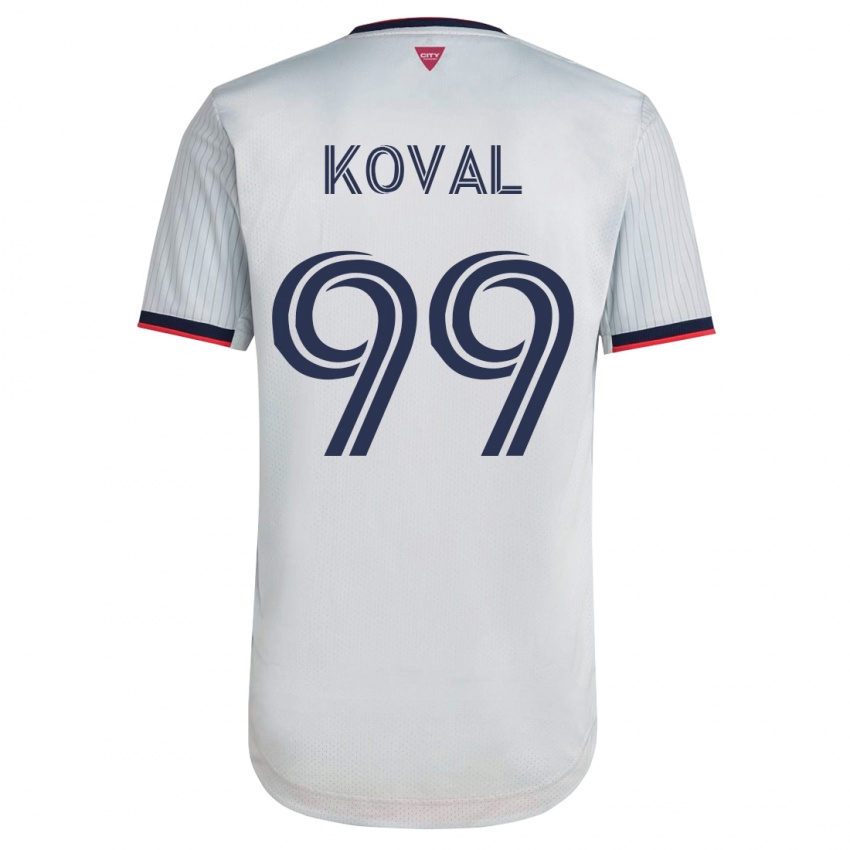 Niño Camiseta Stanislav Koval #99 Blanco 2ª Equipación 2023/24 La Camisa México