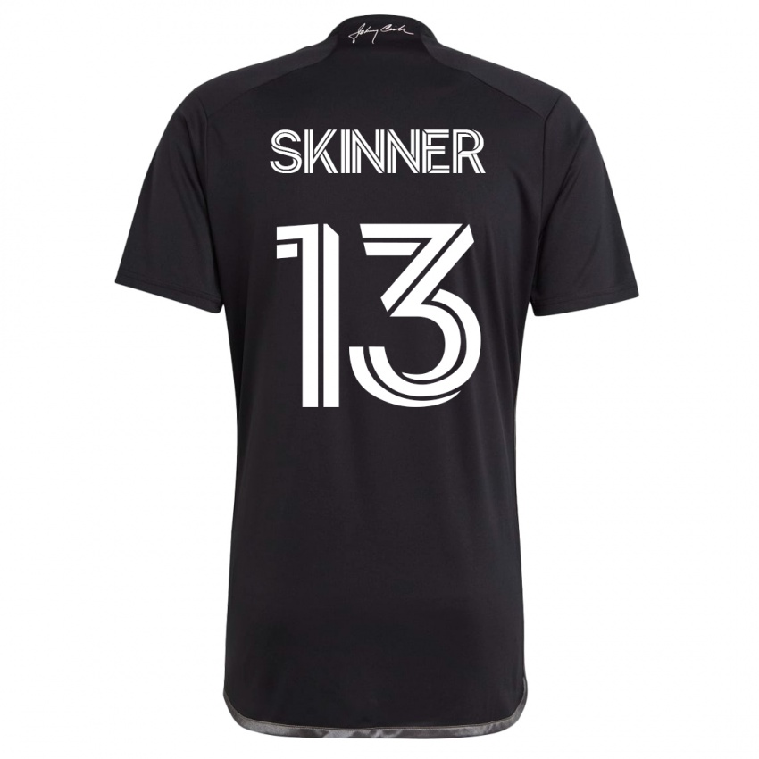 Niño Camiseta Joey Skinner #13 Negro 2ª Equipación 2023/24 La Camisa México