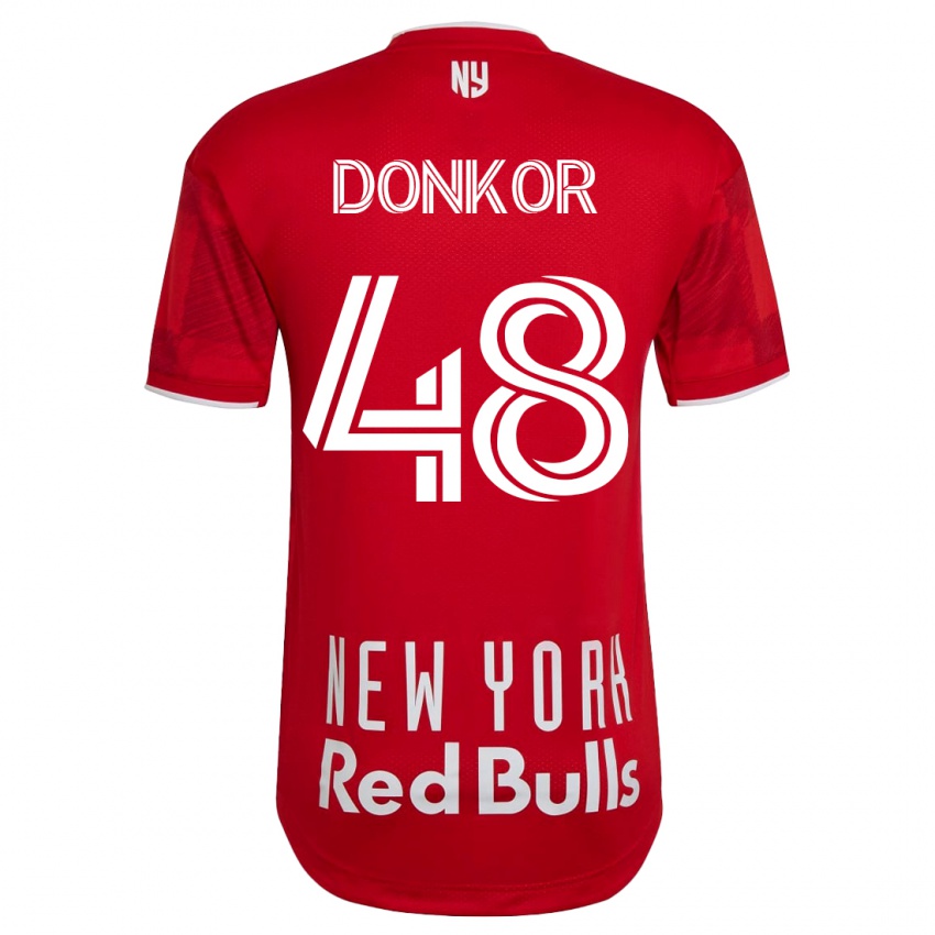 Niño Camiseta Ronald Donkor #48 Beige-Dorado 2ª Equipación 2023/24 La Camisa México