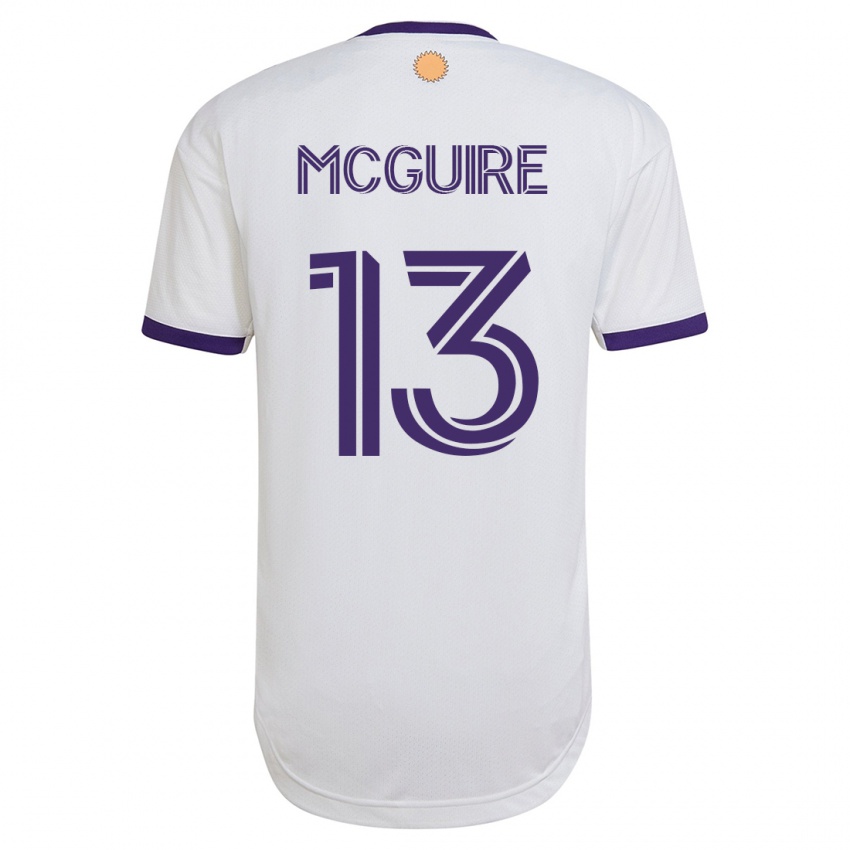 Niño Camiseta Duncan Mcguire #13 Blanco 2ª Equipación 2023/24 La Camisa México