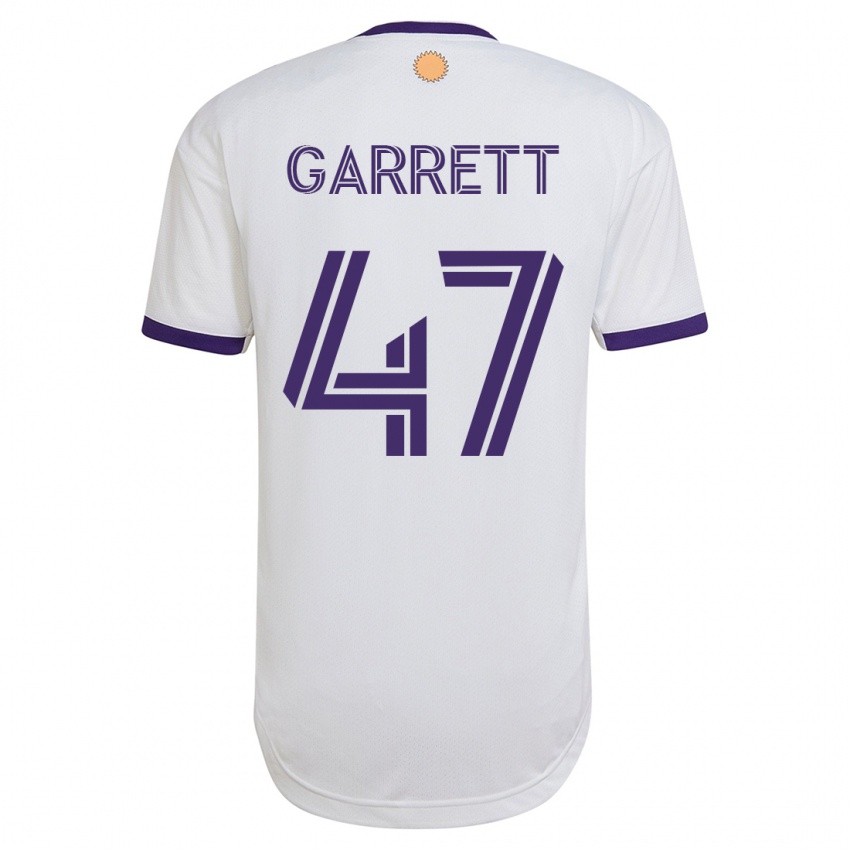 Niño Camiseta Ian Garrett #47 Blanco 2ª Equipación 2023/24 La Camisa México