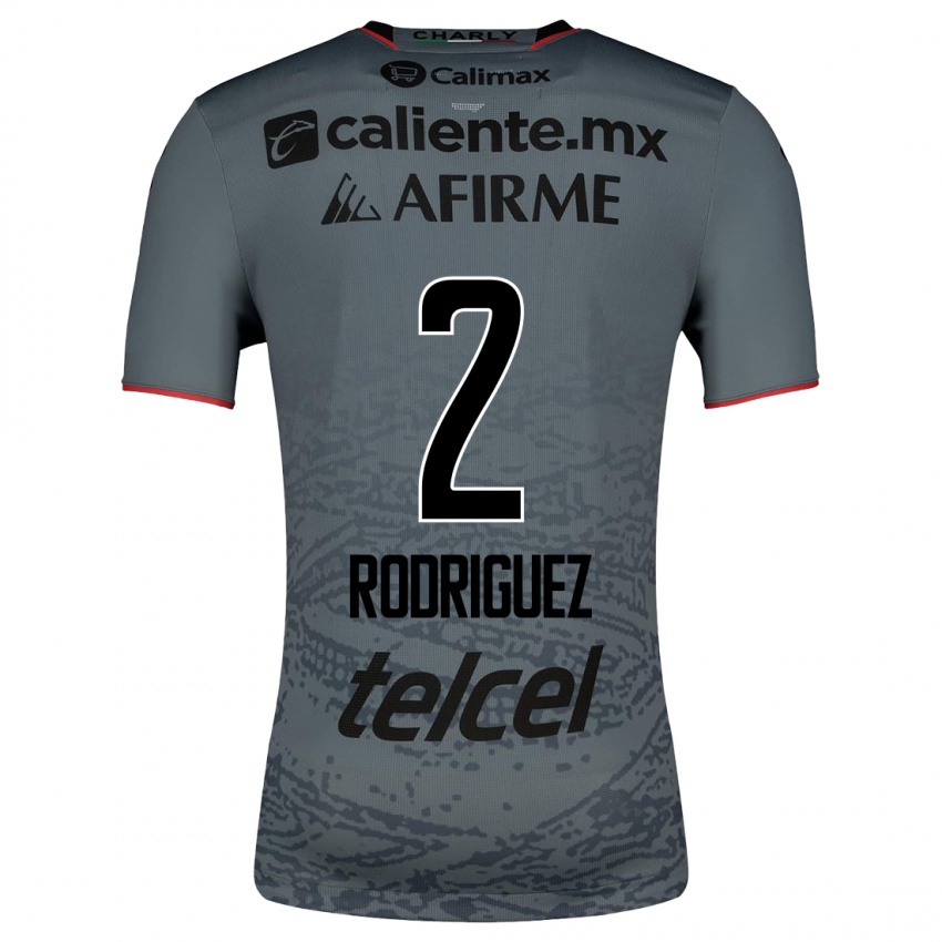 Niño Camiseta Antonio Rodríguez #2 Gris 2ª Equipación 2023/24 La Camisa México