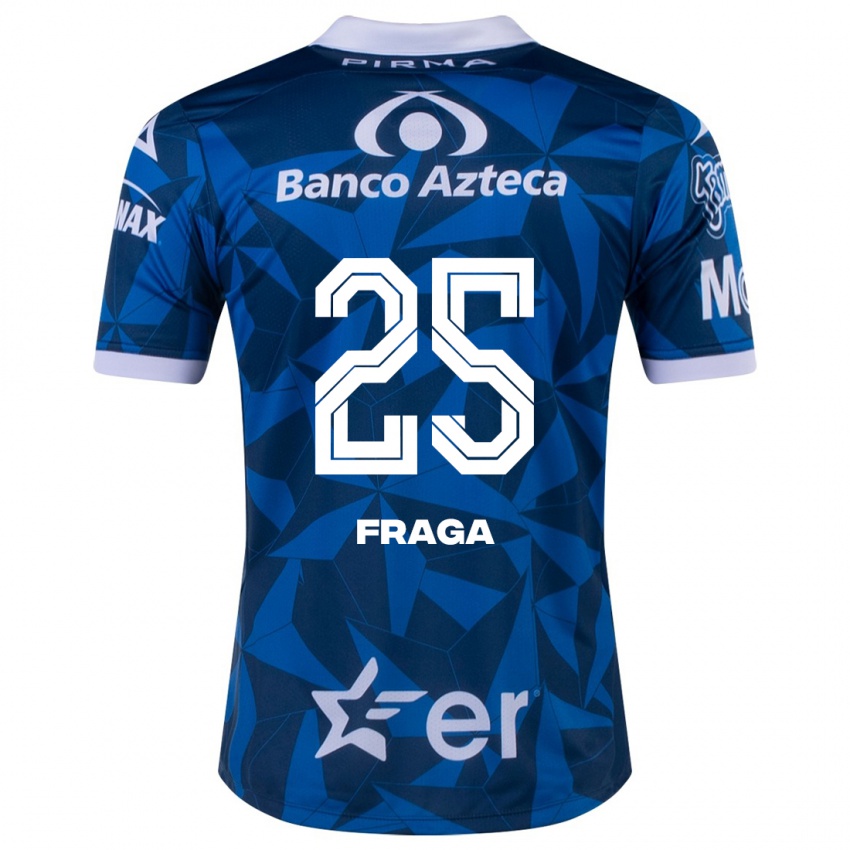 Niño Camiseta Miguel Fraga #25 Azul 2ª Equipación 2023/24 La Camisa México