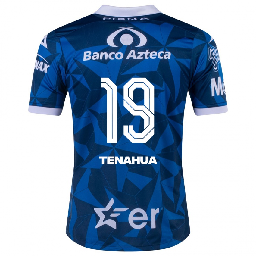 Niño Camiseta Itzia Tenahua #19 Azul 2ª Equipación 2023/24 La Camisa México