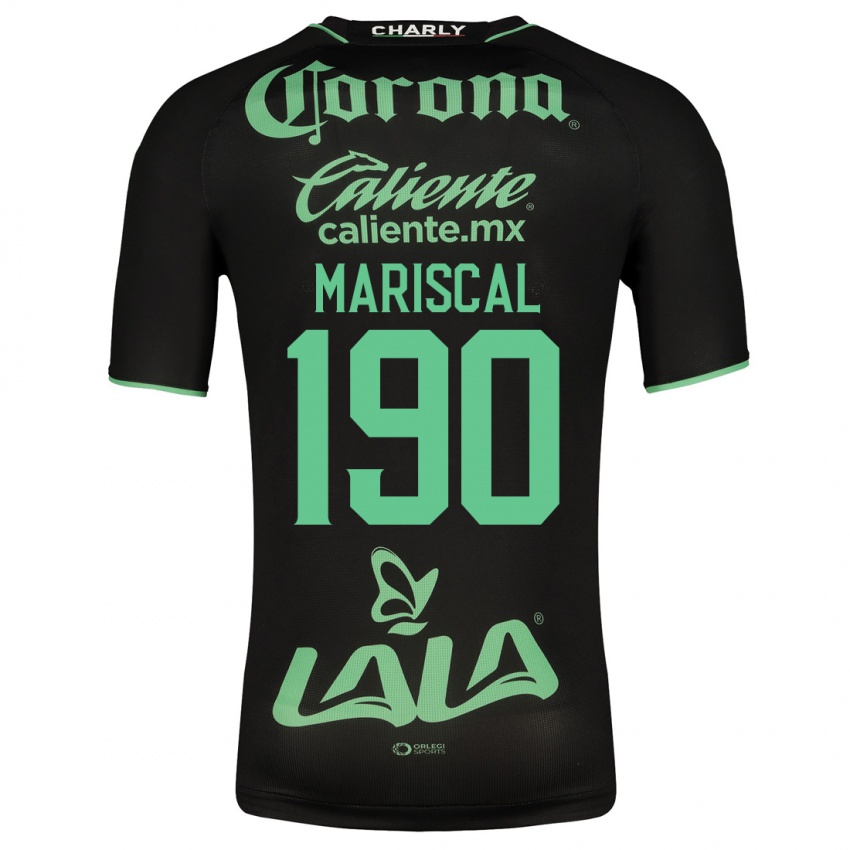 Niño Camiseta Salvador Mariscal #190 Negro 2ª Equipación 2023/24 La Camisa México