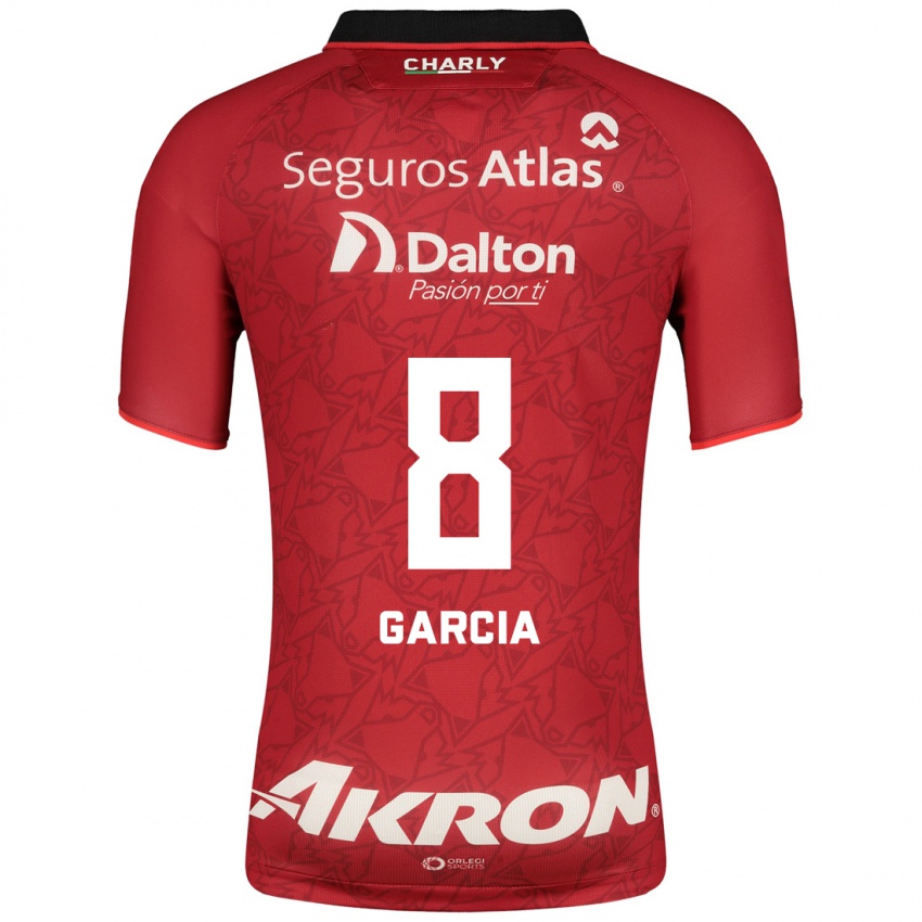 Niño Camiseta Mateo García #8 Rojo 2ª Equipación 2023/24 La Camisa México