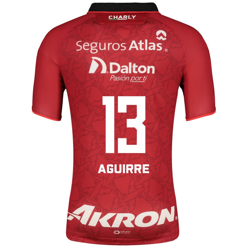 Niño Camiseta Gaddi Aguirre #13 Rojo 2ª Equipación 2023/24 La Camisa México