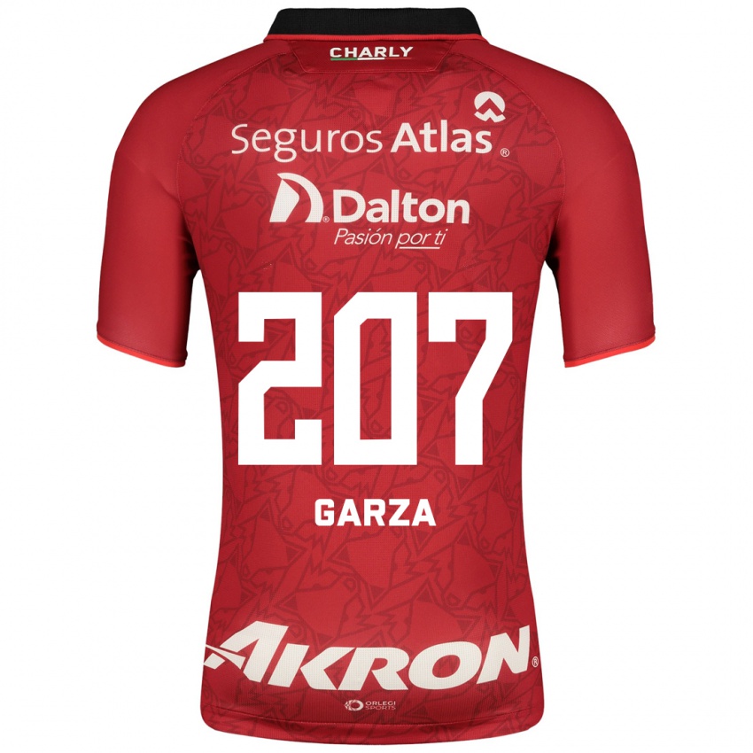 Niño Camiseta Rodolfo Garza #207 Rojo 2ª Equipación 2023/24 La Camisa México