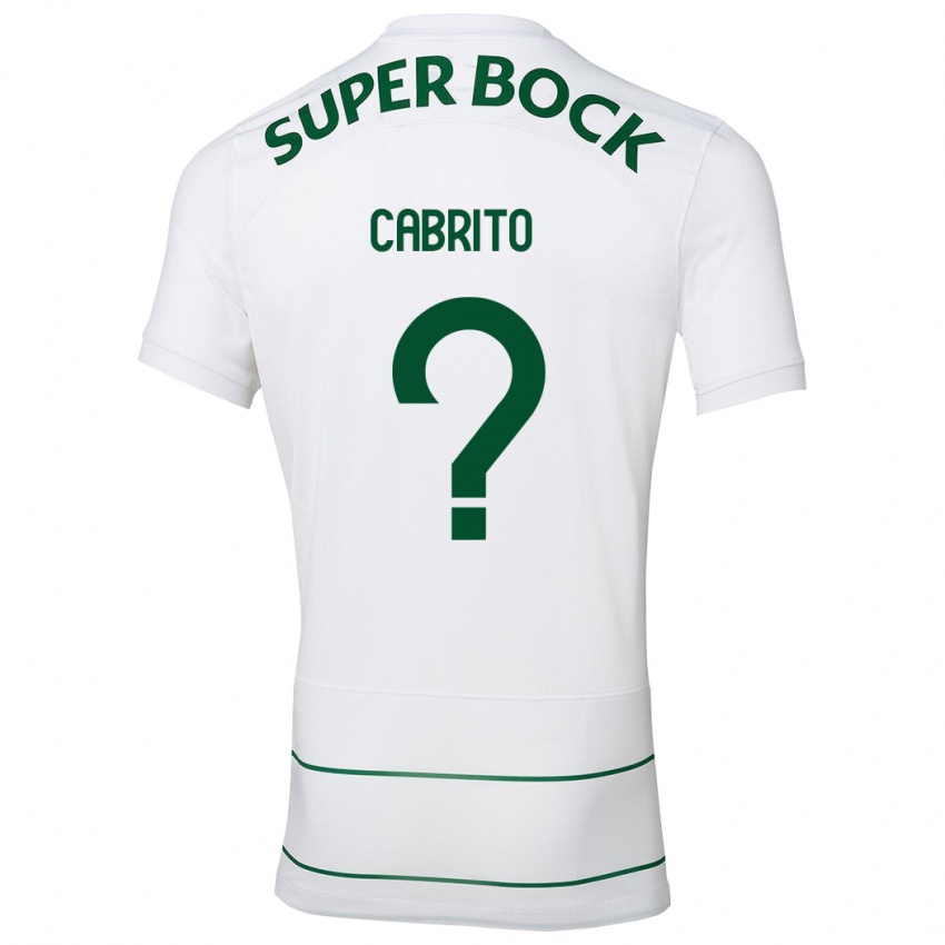 Niño Camiseta Rodrigo Cabrito #0 Blanco 2ª Equipación 2023/24 La Camisa México