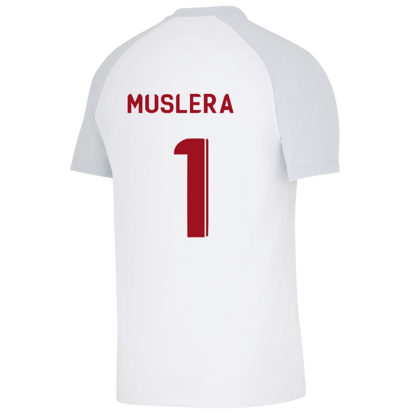 Niño Camiseta Fernando Muslera #1 Blanco 2ª Equipación 2023/24 La Camisa México