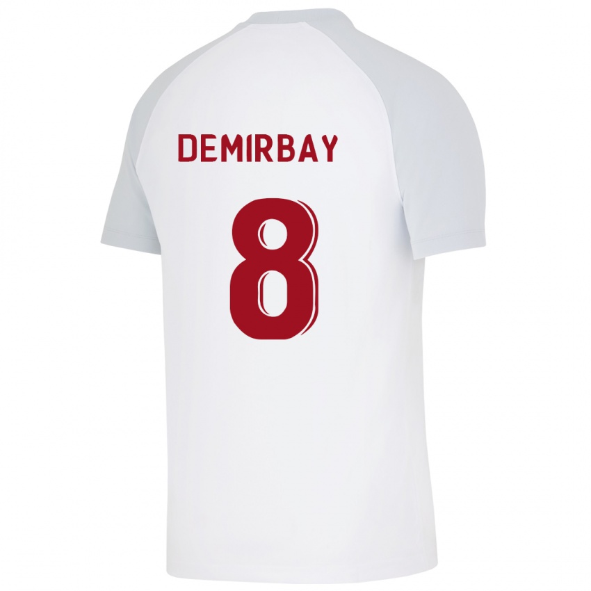 Niño Camiseta Kerem Demirbay #8 Blanco 2ª Equipación 2023/24 La Camisa México