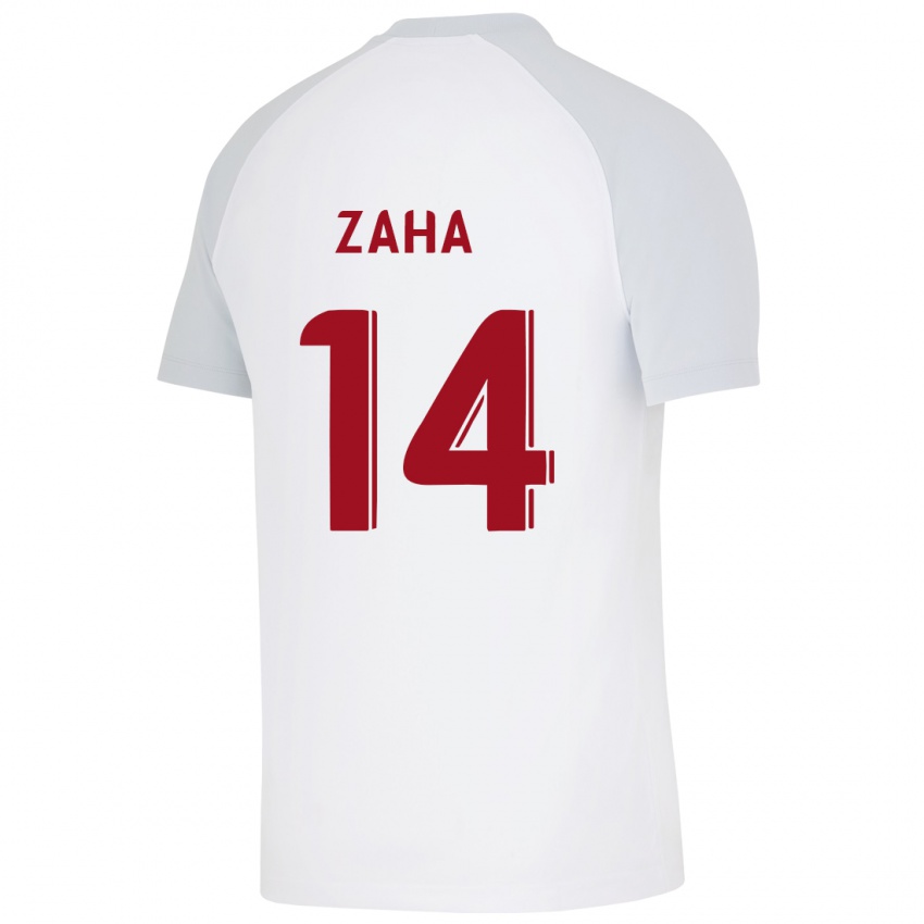 Niño Camiseta Wilfried Zaha #14 Blanco 2ª Equipación 2023/24 La Camisa México