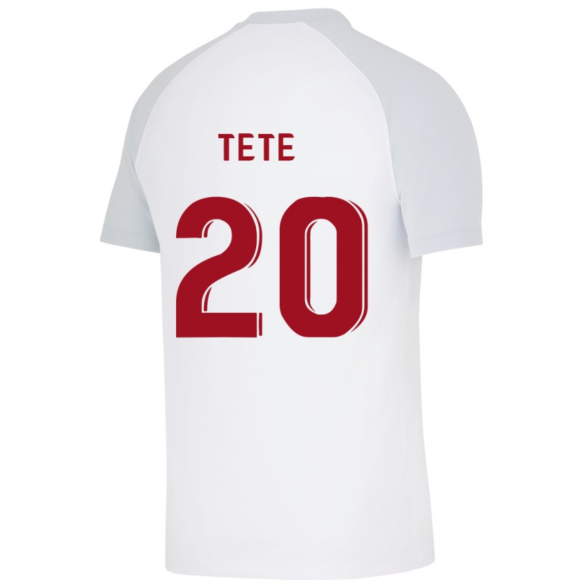 Niño Camiseta Tete #20 Blanco 2ª Equipación 2023/24 La Camisa México