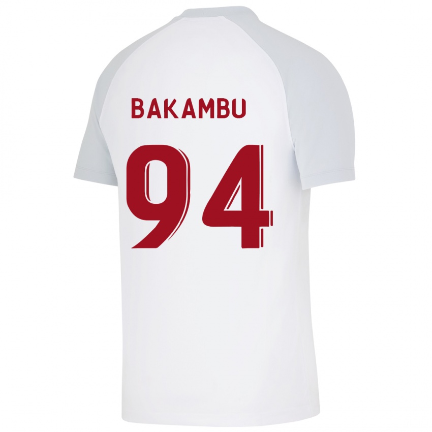 Niño Camiseta Cedric Bakambu #94 Blanco 2ª Equipación 2023/24 La Camisa México
