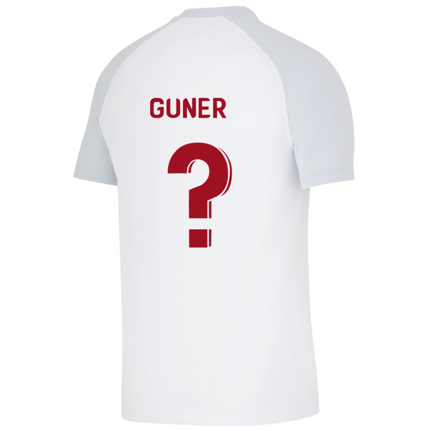 Niño Camiseta Batuhan Güner #0 Blanco 2ª Equipación 2023/24 La Camisa México