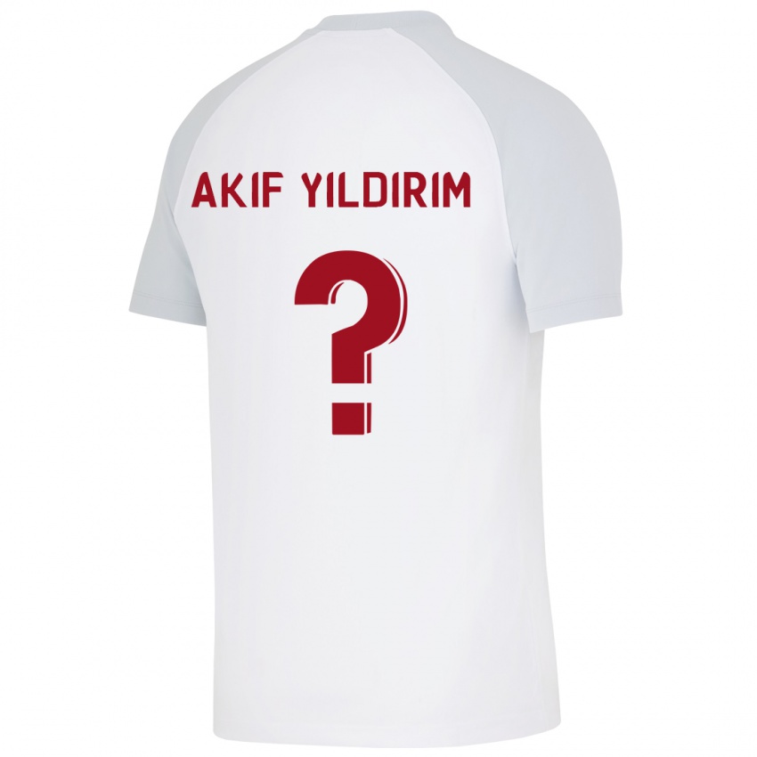 Niño Camiseta Mehmet Akif Yıldırım #0 Blanco 2ª Equipación 2023/24 La Camisa México