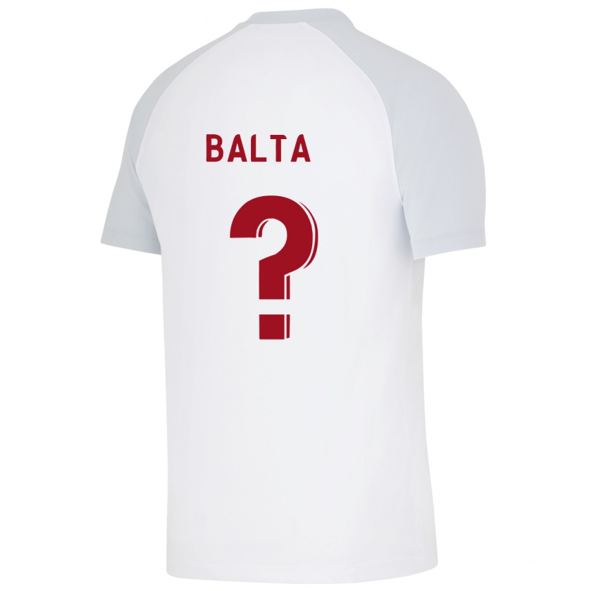 Niño Camiseta Cagri Hakan Balta #0 Blanco 2ª Equipación 2023/24 La Camisa México