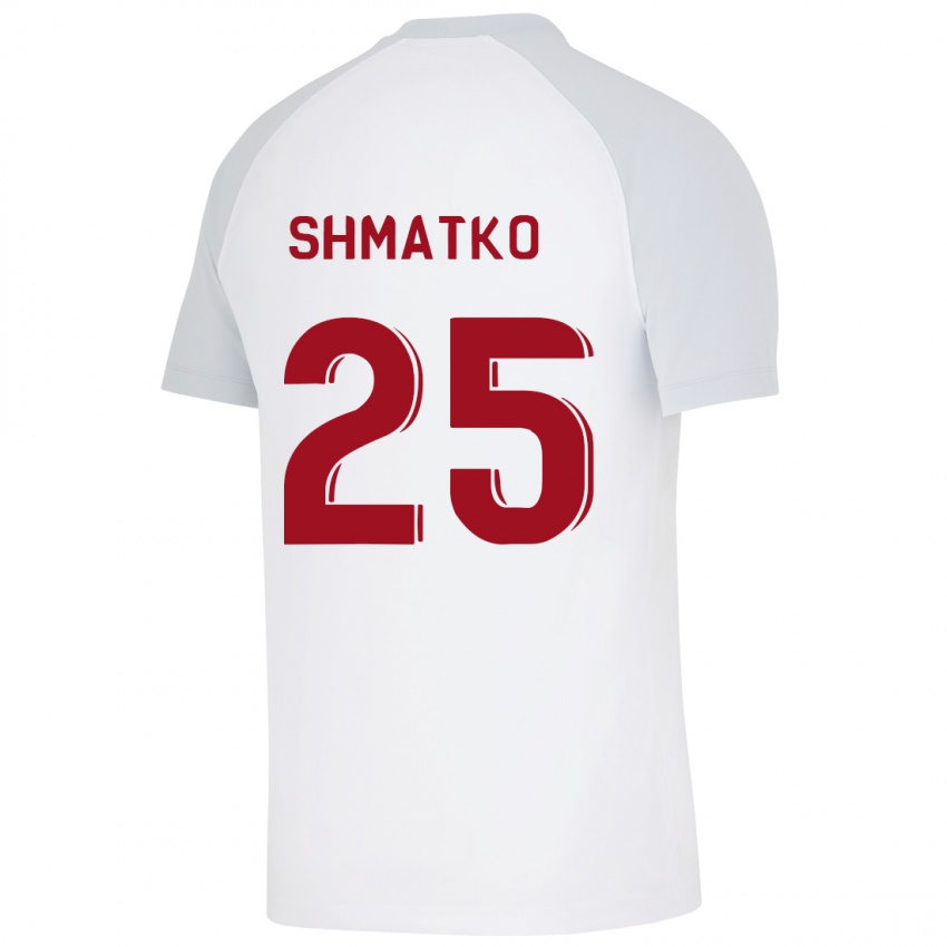 Niño Camiseta Lyubov Shmatko #25 Blanco 2ª Equipación 2023/24 La Camisa México