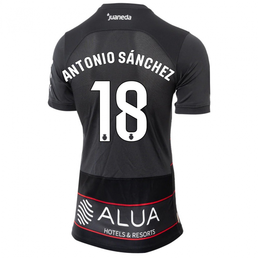 Niño Camiseta Antonio Sánchez #18 Negro 2ª Equipación 2023/24 La Camisa México