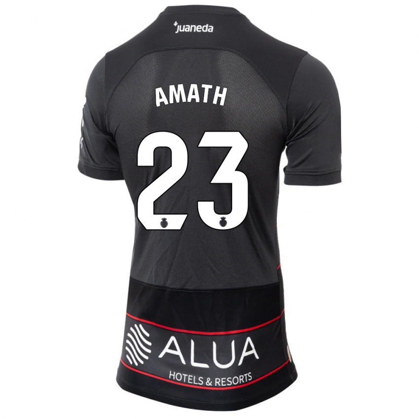 Niño Camiseta Amath Ndiaye #23 Negro 2ª Equipación 2023/24 La Camisa México