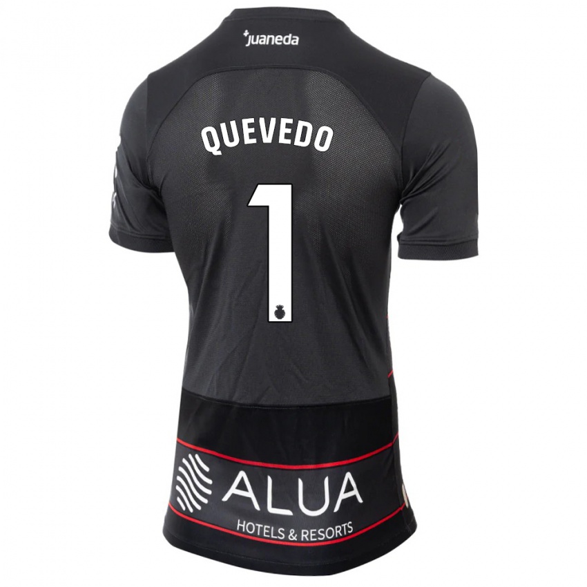 Niño Camiseta Alex Quevedo #1 Negro 2ª Equipación 2023/24 La Camisa México