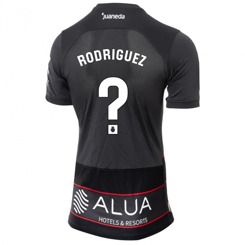 Niño Camiseta Gabriel Rodríguez #0 Negro 2ª Equipación 2023/24 La Camisa México