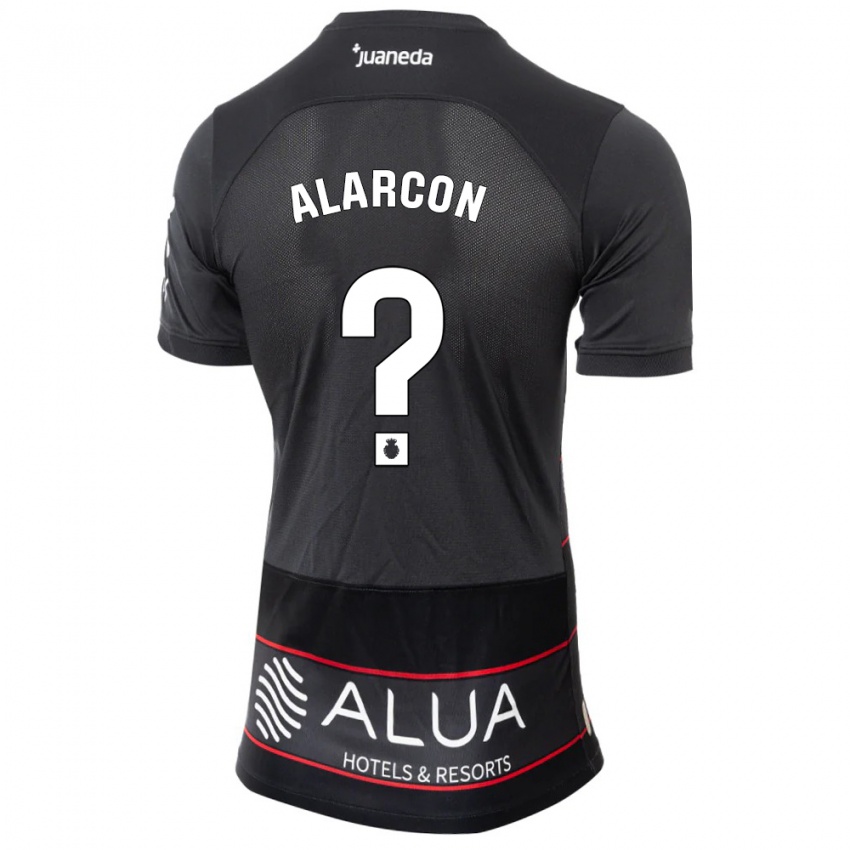 Niño Camiseta Raúl Alarcón #0 Negro 2ª Equipación 2023/24 La Camisa México