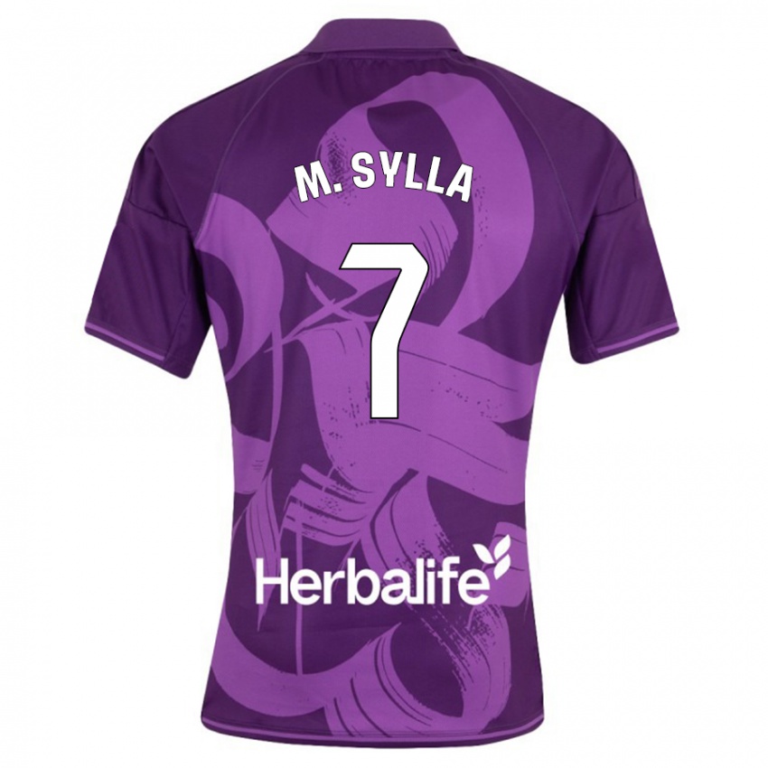 Niño Camiseta Mamadou Sylla #7 Violeta 2ª Equipación 2023/24 La Camisa México