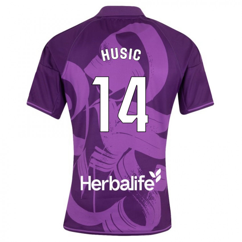 Niño Camiseta Salih Husic #14 Violeta 2ª Equipación 2023/24 La Camisa México