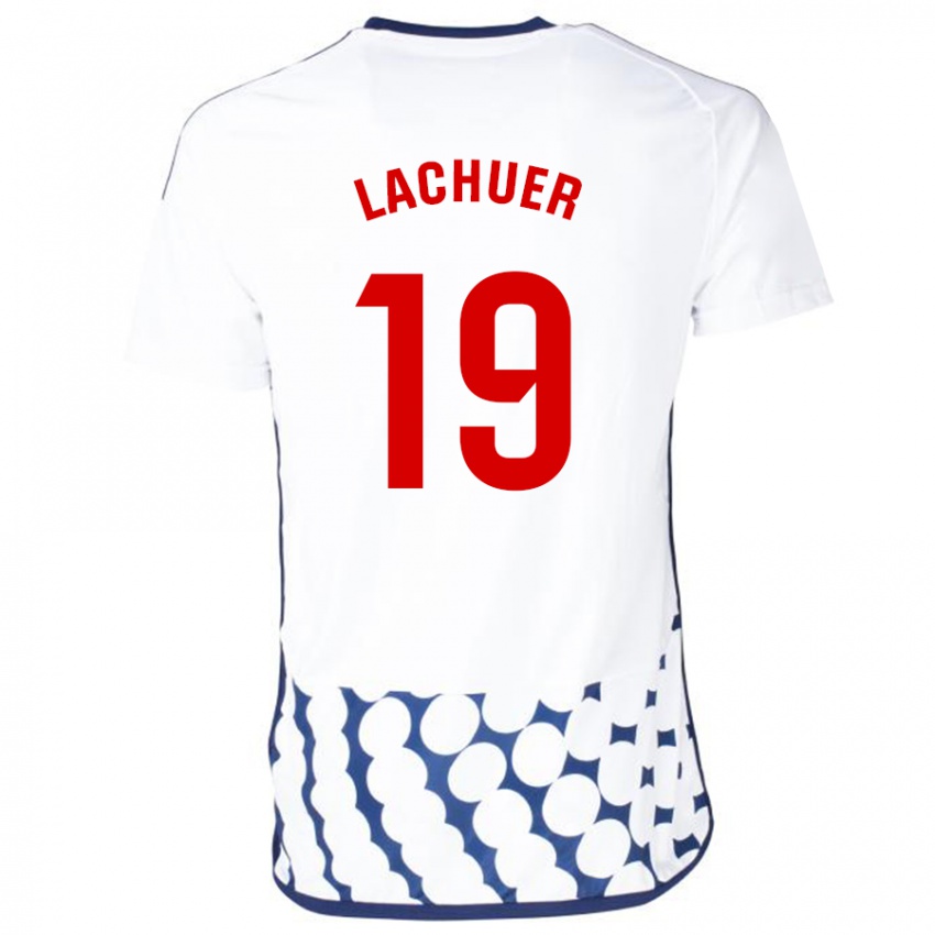 Niño Camiseta Mathis Lachuer #19 Blanco 2ª Equipación 2023/24 La Camisa México