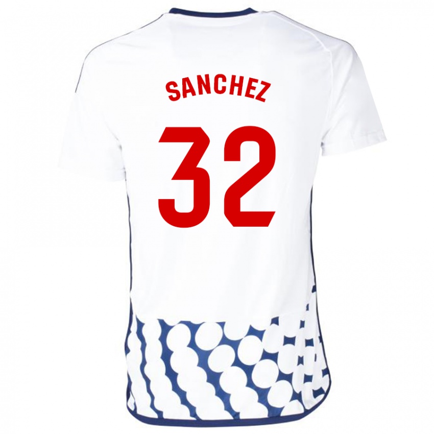 Niño Camiseta Rubén Sánchez #32 Blanco 2ª Equipación 2023/24 La Camisa México