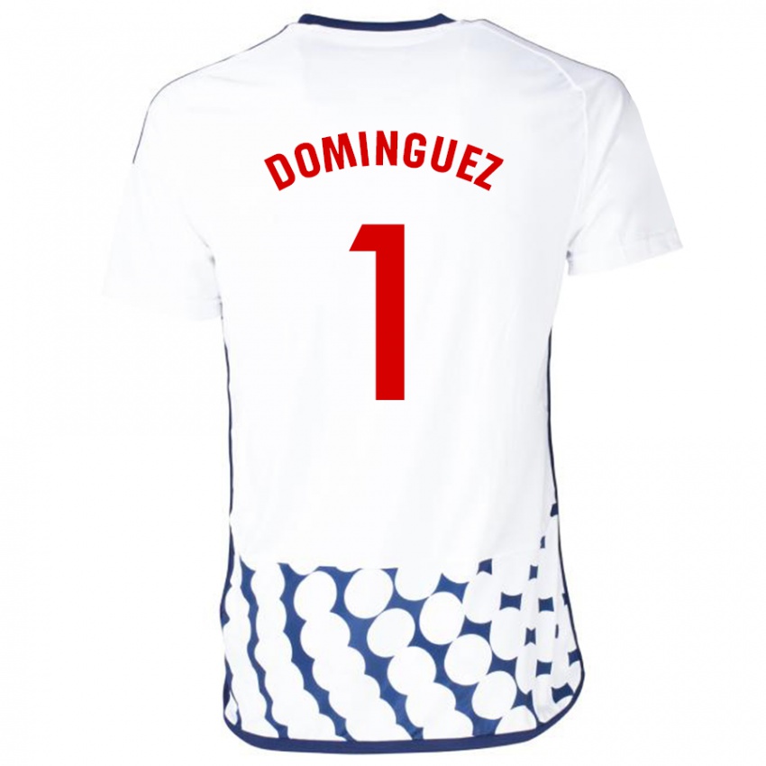 Niño Camiseta Iago Domínguez #1 Blanco 2ª Equipación 2023/24 La Camisa México
