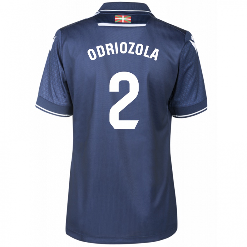 Niño Camiseta Alvaro Odriozola #2 Armada 2ª Equipación 2023/24 La Camisa México