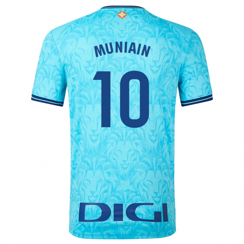 Niño Camiseta Iker Muniain #10 Cielo Azul 2ª Equipación 2023/24 La Camisa México