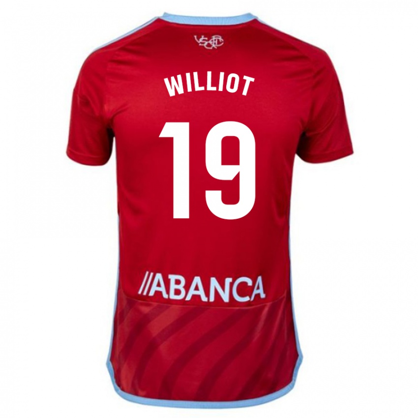Niño Camiseta Williot Swedberg #19 Rojo 2ª Equipación 2023/24 La Camisa México