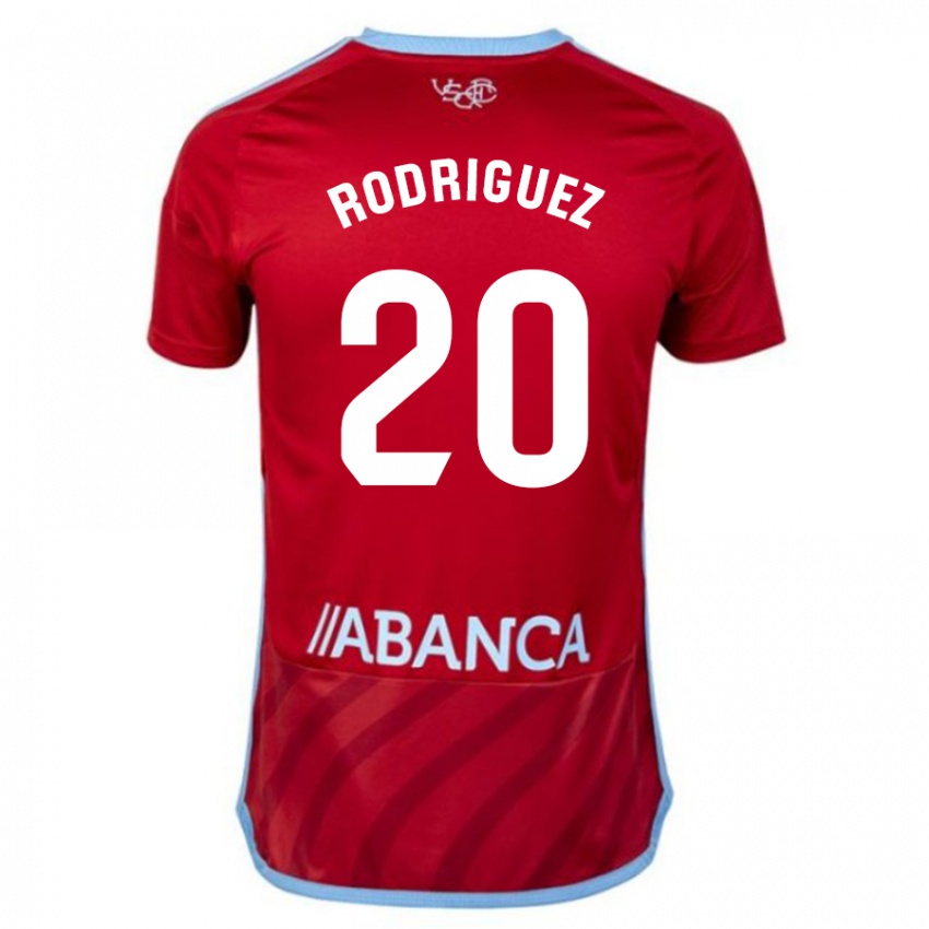 Niño Camiseta Javi Rodríguez #20 Rojo 2ª Equipación 2023/24 La Camisa México