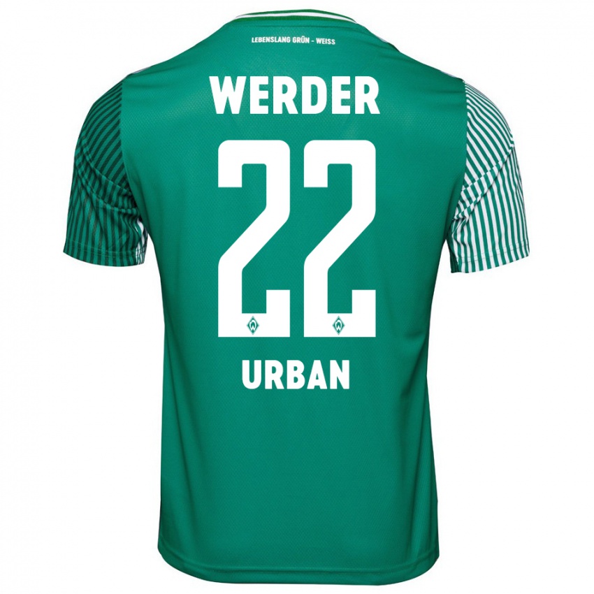 Hombre Camiseta Linus Urban #22 Verde 1ª Equipación 2023/24 La Camisa México