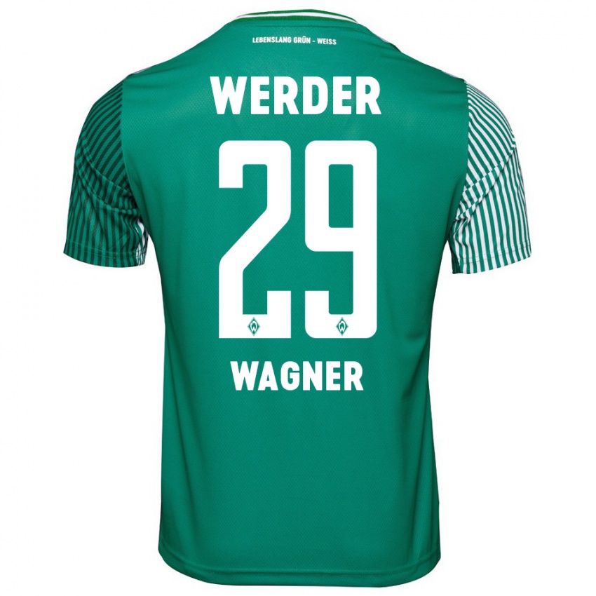 Hombre Camiseta Paul Wagner #29 Verde 1ª Equipación 2023/24 La Camisa México