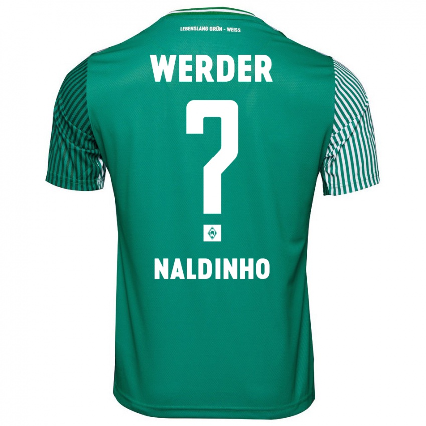 Hombre Camiseta Naldinho #0 Verde 1ª Equipación 2023/24 La Camisa México