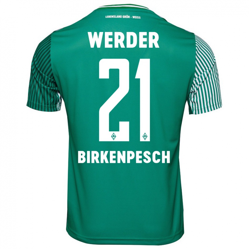 Hombre Camiseta Noah Birkenpesch #21 Verde 1ª Equipación 2023/24 La Camisa México