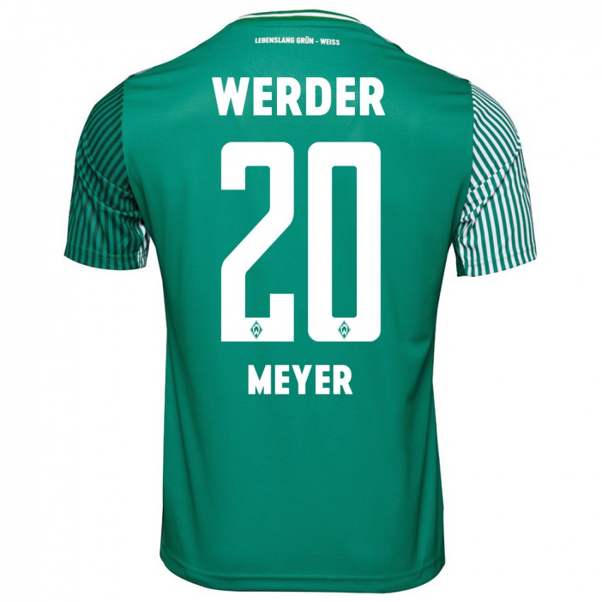 Hombre Camiseta Christin Meyer #20 Verde 1ª Equipación 2023/24 La Camisa México