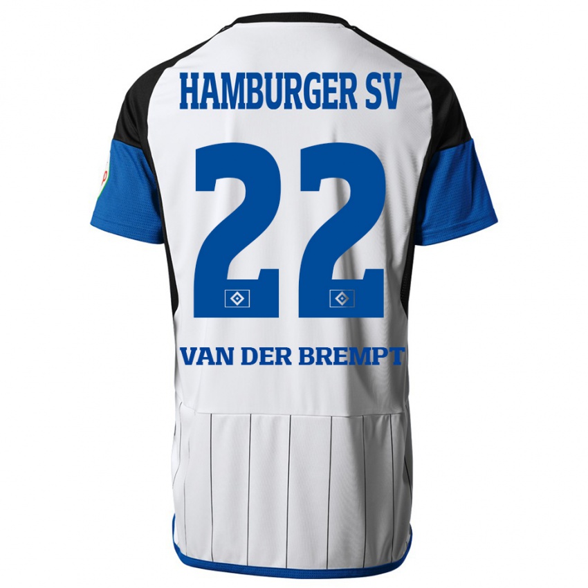 Hombre Camiseta Ignace Van Der Brempt #22 Blanco 1ª Equipación 2023/24 La Camisa México