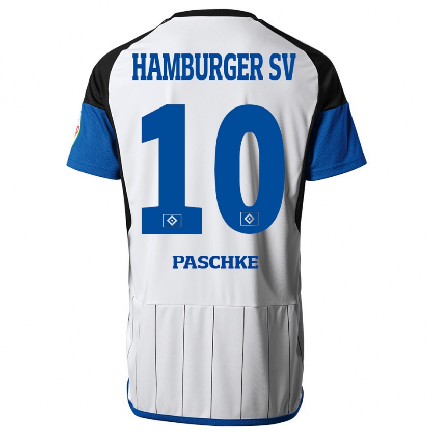 Hombre Camiseta Felix Paschke #10 Blanco 1ª Equipación 2023/24 La Camisa México