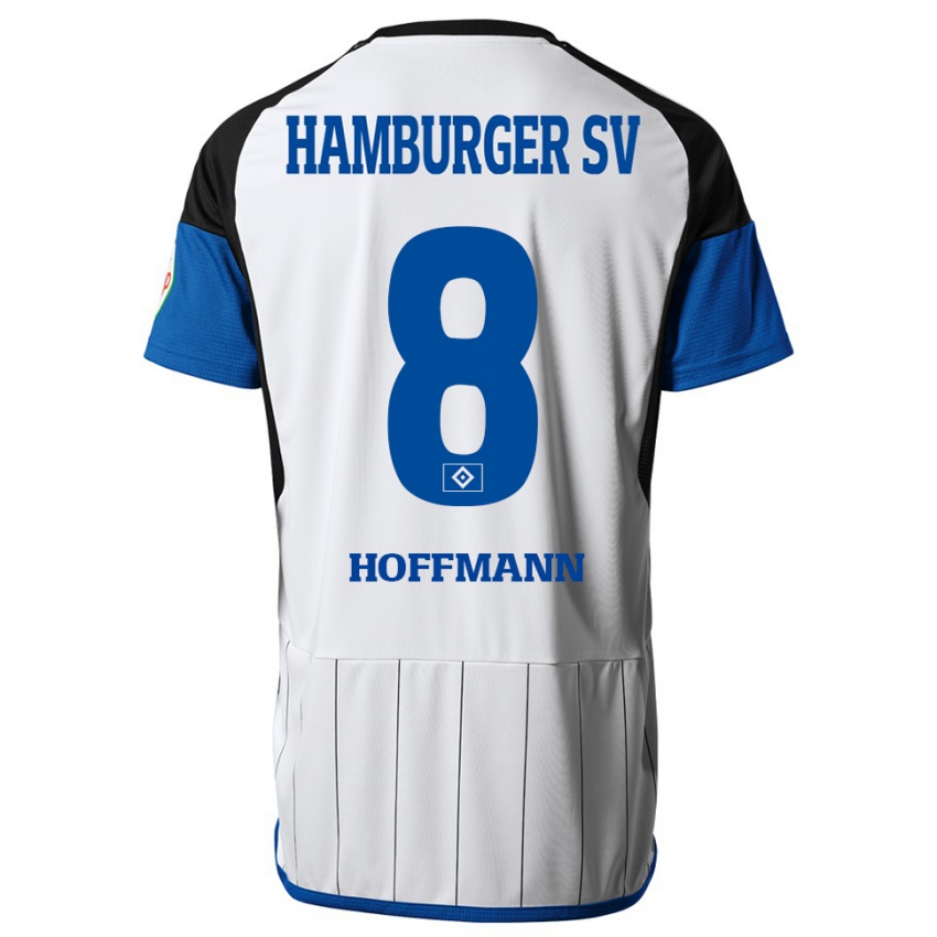 Hombre Camiseta Nick Hoffmann #8 Blanco 1ª Equipación 2023/24 La Camisa México